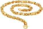 Load image into Gallery viewer, Unisex Gold-Toned Brass Gold-Plated Chain
