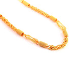 Load image into Gallery viewer, Unisex Gold-Toned Brass Gold-Plated Chain
