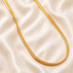 Load image into Gallery viewer, Unisex Gold-Toned Brass Gold-Plated Chain
