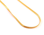 Load image into Gallery viewer, Unisex Gold-Toned Brass Gold-Plated Chain
