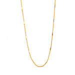 Load image into Gallery viewer, Unisex Gold-Toned Brass Gold-Plated Chain
