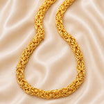 Load image into Gallery viewer, Unisex Gold-Toned Brass Gold-Plated Chain
