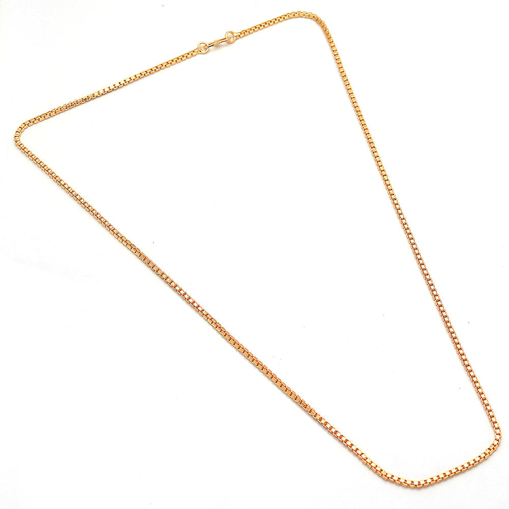 Gold Plated Pendant With Chain Jewelry For Men & Women