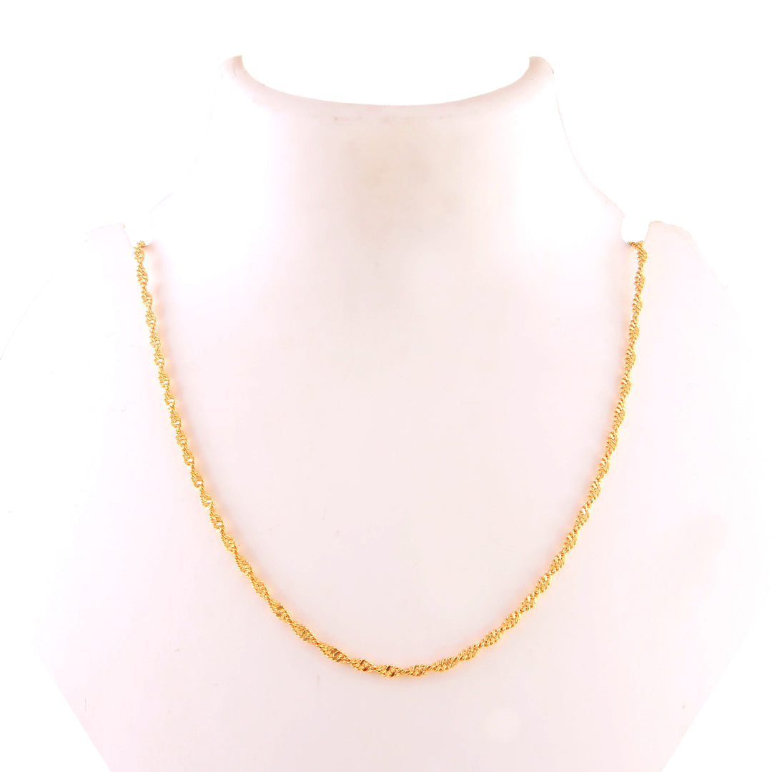 Gold-Toned Gold-Plated Antique Chain