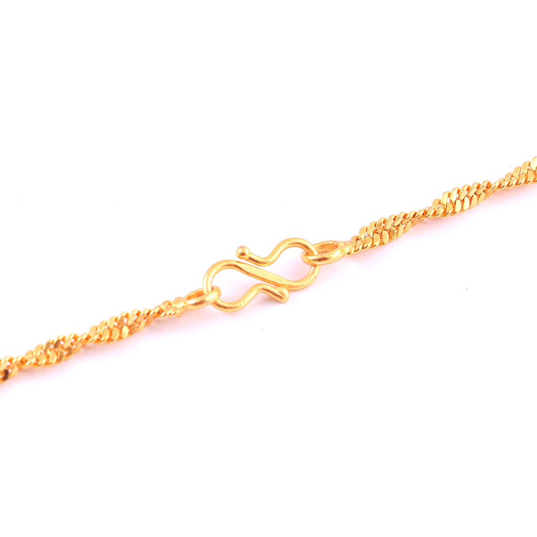 Gold-Toned Gold-Plated Antique Chain