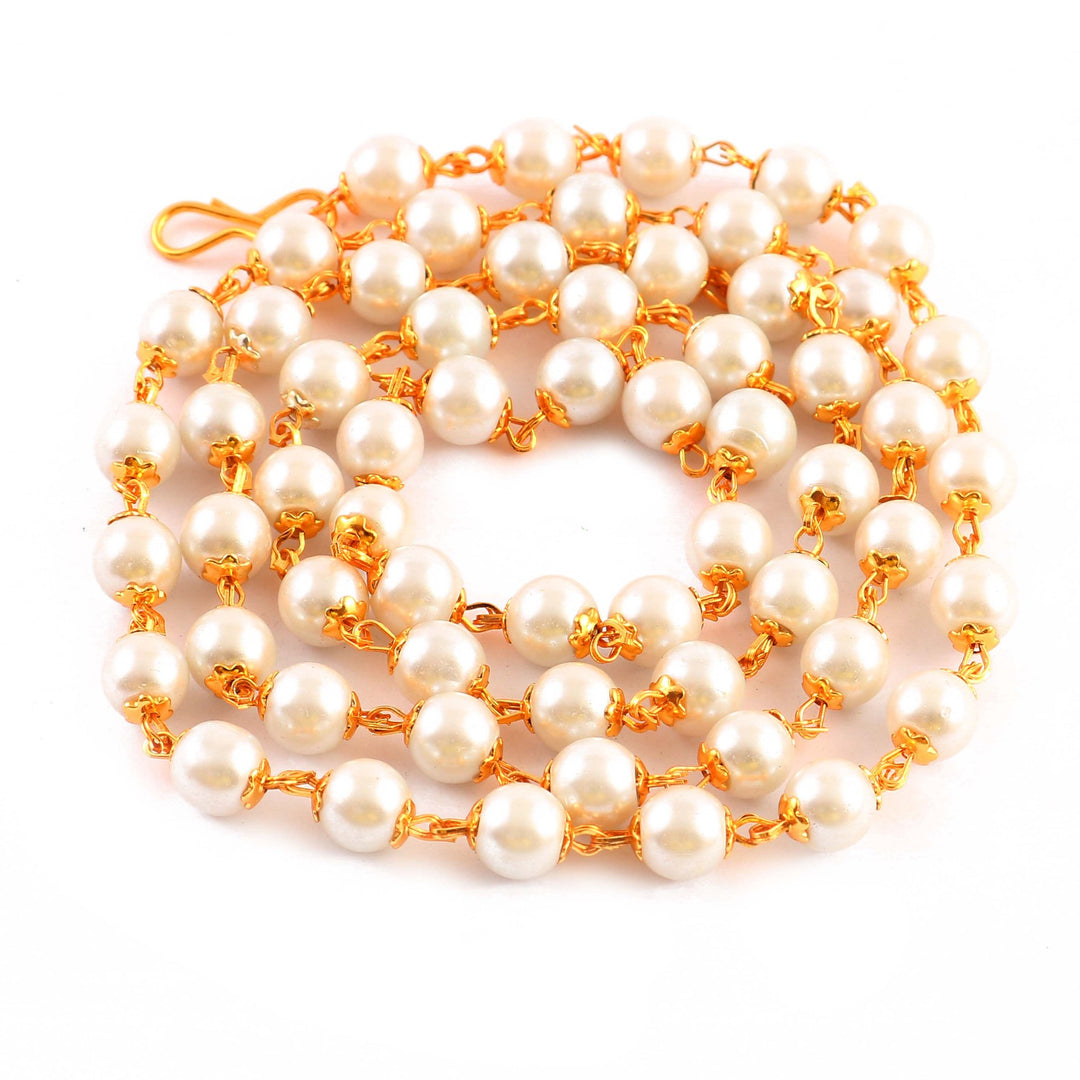 Jewar Mandi Gold Plated motor mala chain