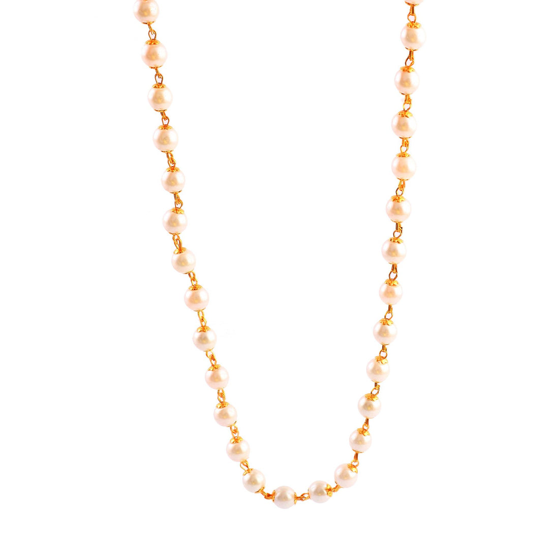 Jewar Mandi Gold Plated motor mala chain