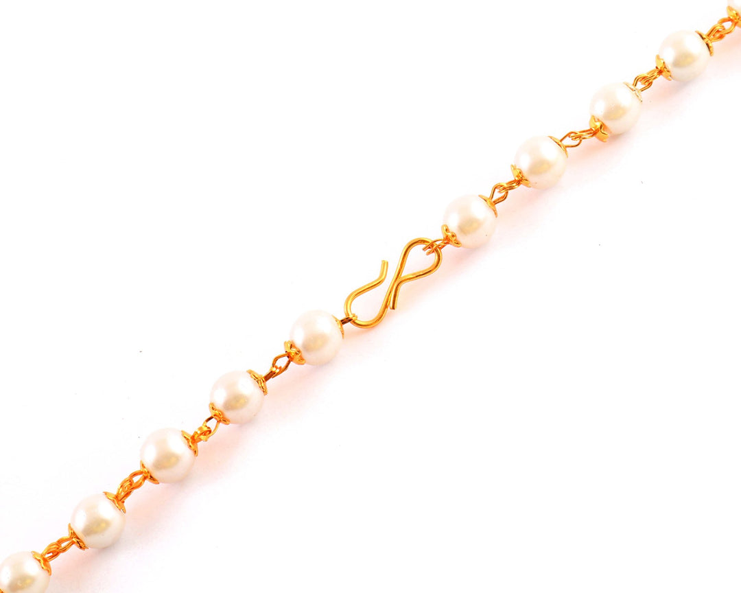 Jewar Mandi Gold Plated motor mala chain