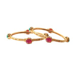 Load image into Gallery viewer, Gold Plated Peacock Work Bangle For Women
