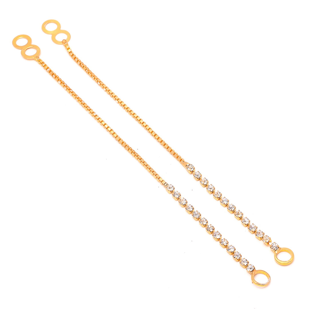 Gold Plated Classic Ear Cuff Earrings