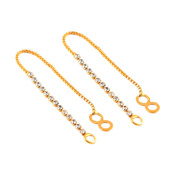 Gold Plated Classic Ear Cuff Earrings