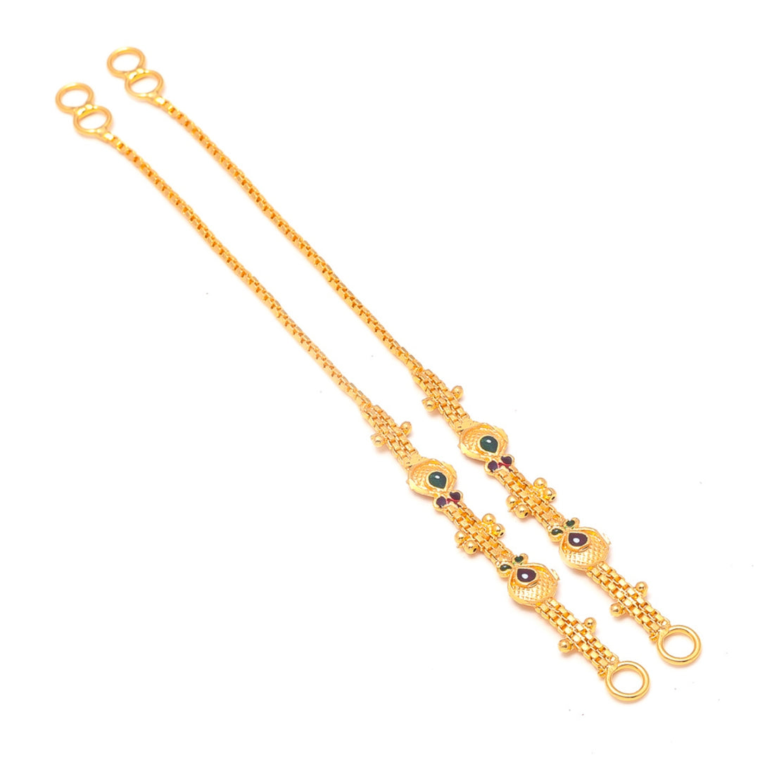 Gold Plated Classic Ear Cuff Earrings