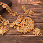 Load image into Gallery viewer, Gold-Plated AD-Studded Rajputi Jewellery Set
