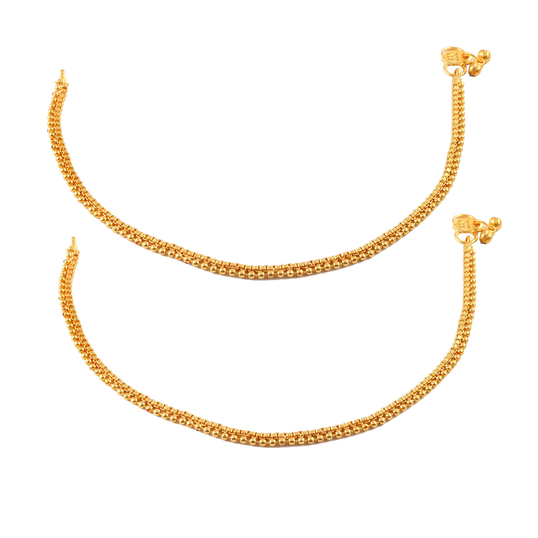 Gold Plated Anklet for Women