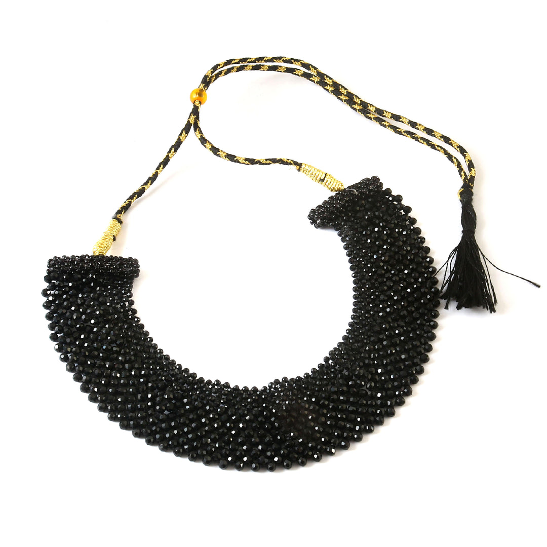 Multi Layered Crystal Traditional Necklace For Women