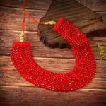 Load image into Gallery viewer, Multi Layered Crystal Traditional Necklace For Women

