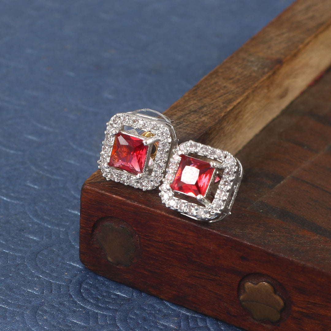 Silver Plated Square Tops For Women