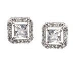 Load image into Gallery viewer, White Silver Plated Square Tops For Women
