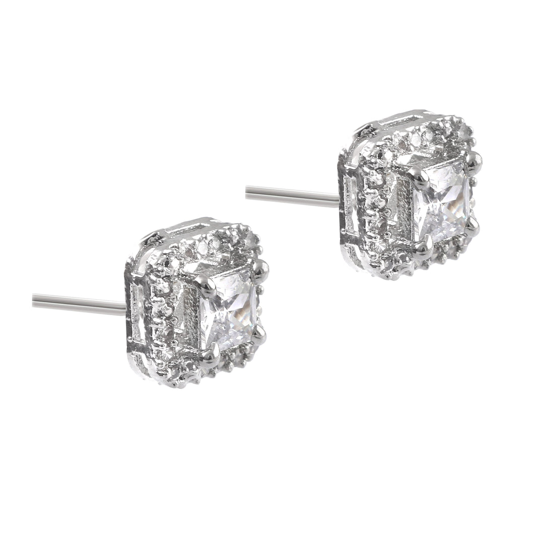 Silver Plated Square Tops For Women