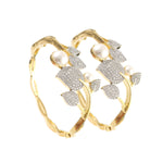 Load image into Gallery viewer, Women Gold-Plated Pearl Bracelet for Women and Girls
