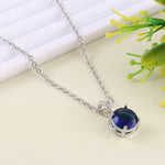 Load image into Gallery viewer, Stainless Steel Rhodium-Plated Rhinestone Chain for Women and Girls
