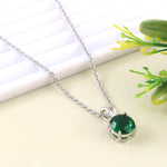Load image into Gallery viewer, Stainless Steel Rhodium-Plated Rhinestone Chain for Women and Girls

