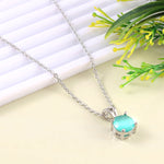Load image into Gallery viewer, Stainless Steel Rhodium-Plated Rhinestone Chain for Women and Girls
