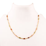 Load image into Gallery viewer, Brass Rhinestone Gold-Plated Chain
