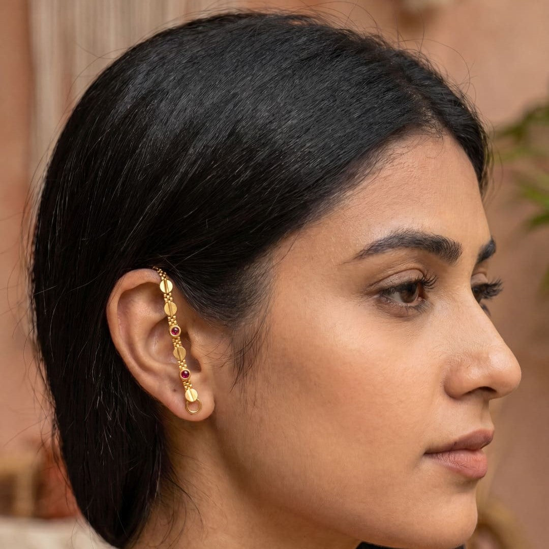 Micro Gold-Plated Classic Ear Cuffs