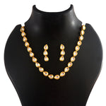 Load image into Gallery viewer, Gold-Plated Kundan-Studded Jewellery Set
