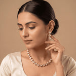 Load image into Gallery viewer, Gold-Plated Kundan-Studded Jewellery Set
