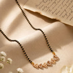 Load image into Gallery viewer, Gold-Plated CZ Studded  Mangalsutra for Women
