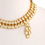 Load image into Gallery viewer, Traditional Gold-Plated Kundan-Studded Jewellery Set
