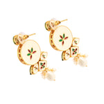 Load image into Gallery viewer, Gold-Plated Kundan Studded &amp; Beaded Jewellery Set
