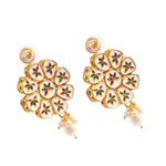 Load image into Gallery viewer, Gold-Plated Kundan Studded &amp; Beaded Jewellery Set
