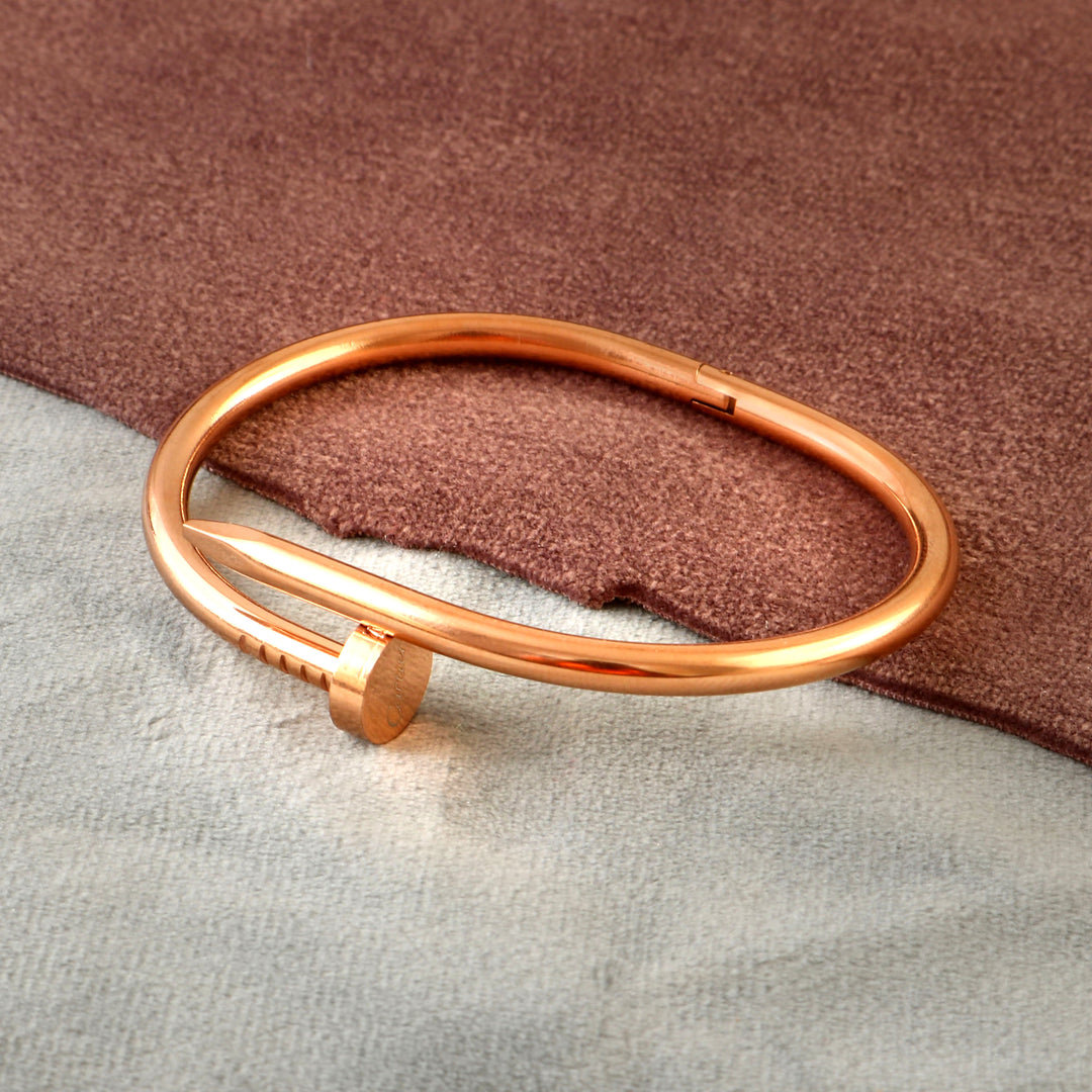 Stainless Steel Cuff Bracelet for Women and Girls