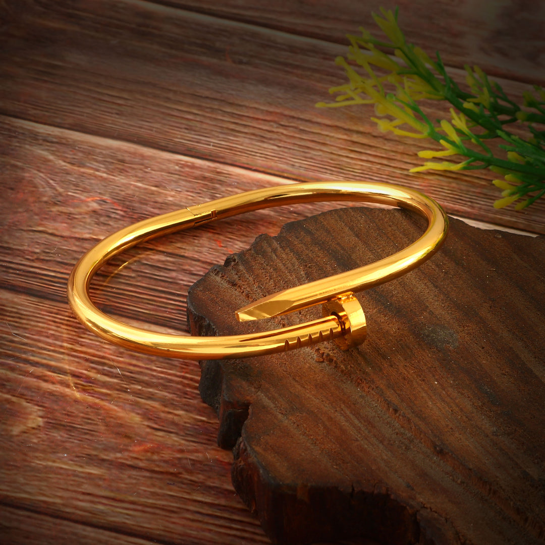 Stainless Steel Cuff Bracelet for Women and Girls