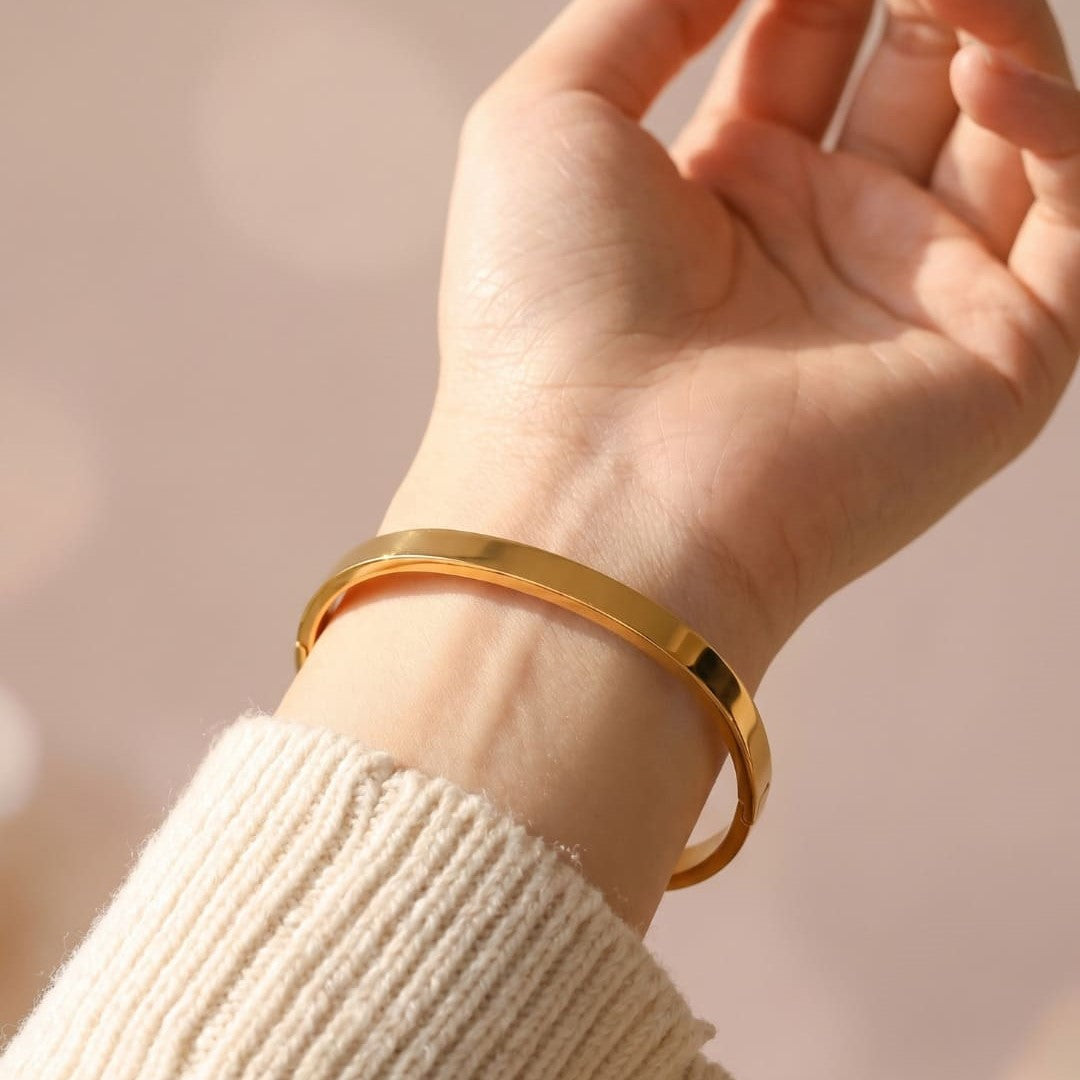 Bangle-Style Bracelet for Women and Girls