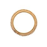 Load image into Gallery viewer, Set of 4 Gold-Plated Pearl Studded Bangles
