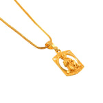 Load image into Gallery viewer, Unisex Micro Gold Plated Hanuman Pendant With Chain
