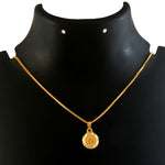 Load image into Gallery viewer, Unisex Micro Gold Plated Om Pendant With Chain
