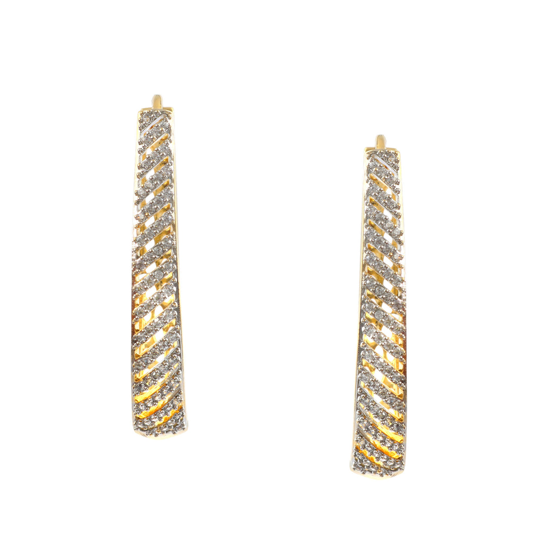 Oval Hoop Earrings