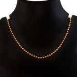 Load image into Gallery viewer, Gold-Plated Minimalist Ball Bead Chain Necklace
