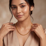 Load image into Gallery viewer, Gold-Plated Minimalist Ball Bead Chain Necklace
