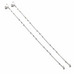 Load image into Gallery viewer, Silver-Toned Beaded Rope Chain Anklet
