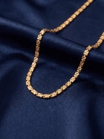 Load image into Gallery viewer, Gold-Toned Geometric Link Chain Necklace

