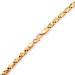 Load image into Gallery viewer, Gold-Toned Geometric Link Chain Necklace
