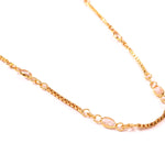 Load image into Gallery viewer, Elegant Gold-Plated White Stone Chain
