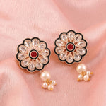 Load image into Gallery viewer, Gold-Plated Kundan-Studded &amp; Beaded Jewellery Set
