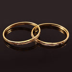Load image into Gallery viewer, Women Gold-Toned Textured Bangles Set of 4
